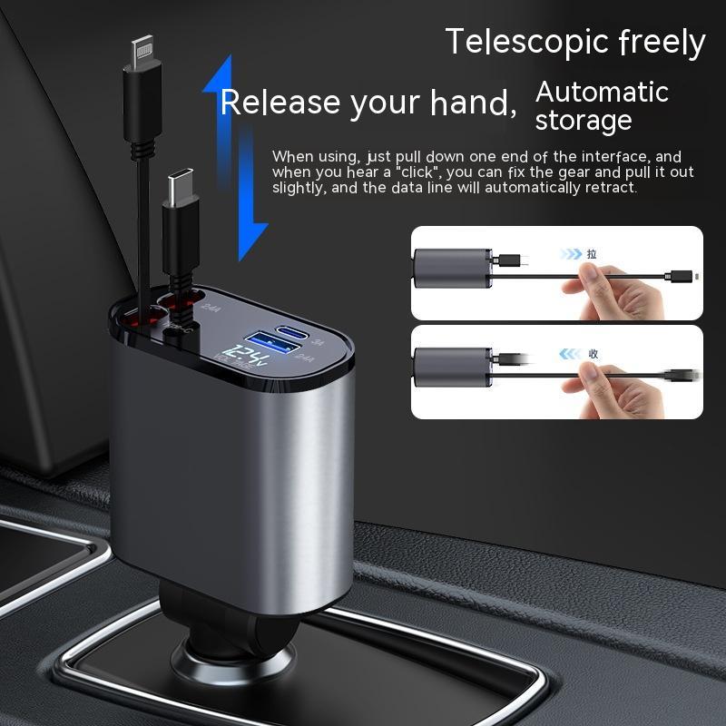 100W Fast Charging Car Charger