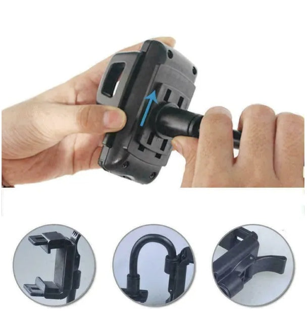 Universal Rearview Mirror Phone Mount