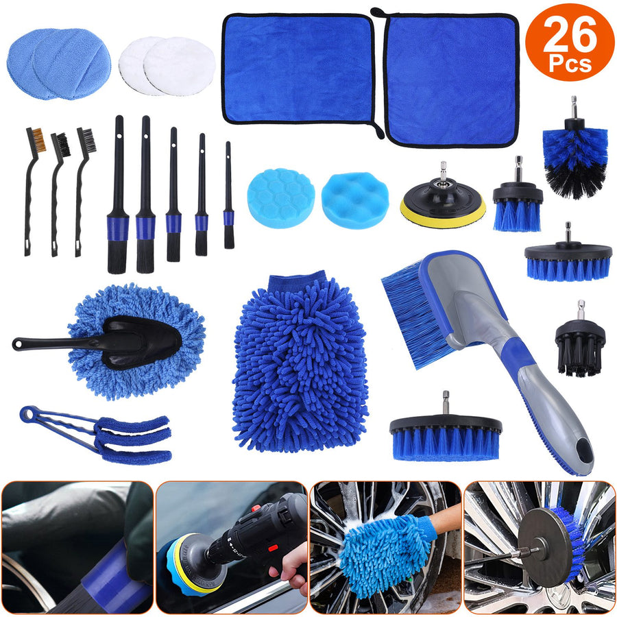26-Piece Professional Car Detailing Kit